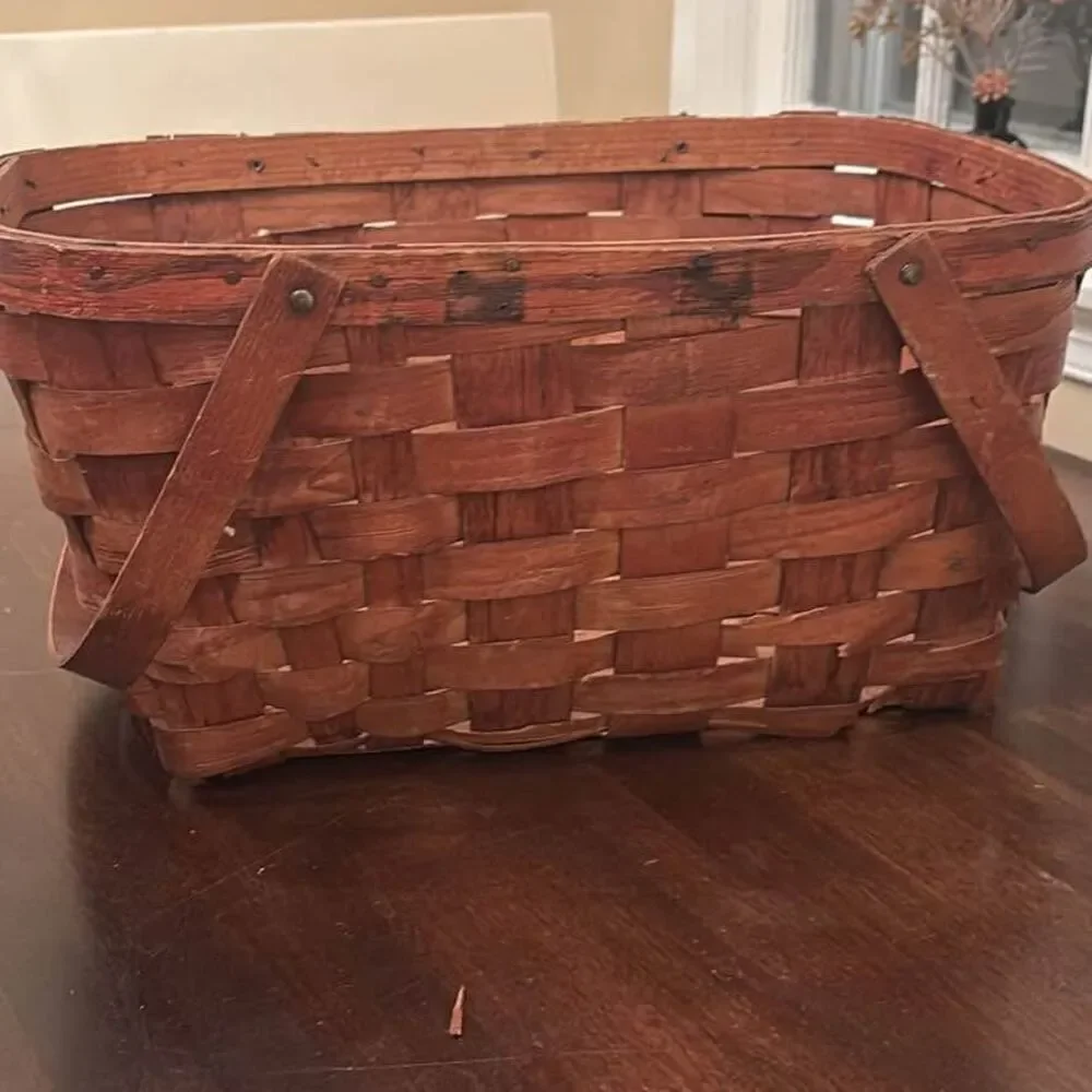 Rustic Vintage Market Basket